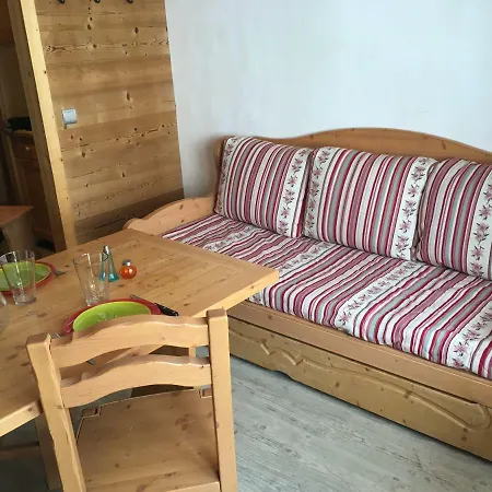아파트 Studio Pied Des Pistes *
